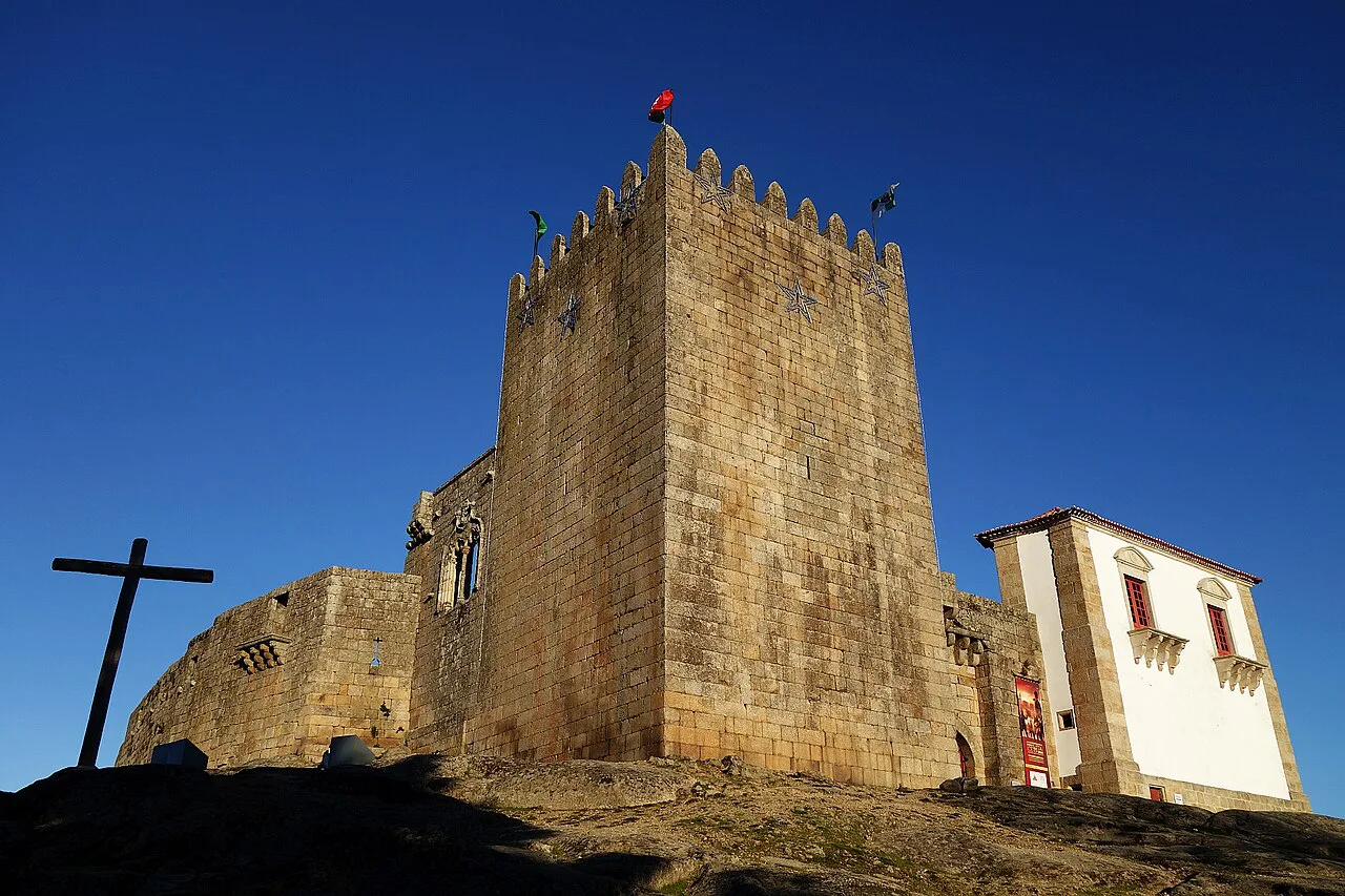 The keep of Belmonte Castle.