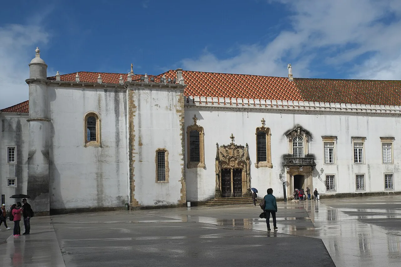 The Capela de São Miguel in the courtyard of the University of Coimbra.