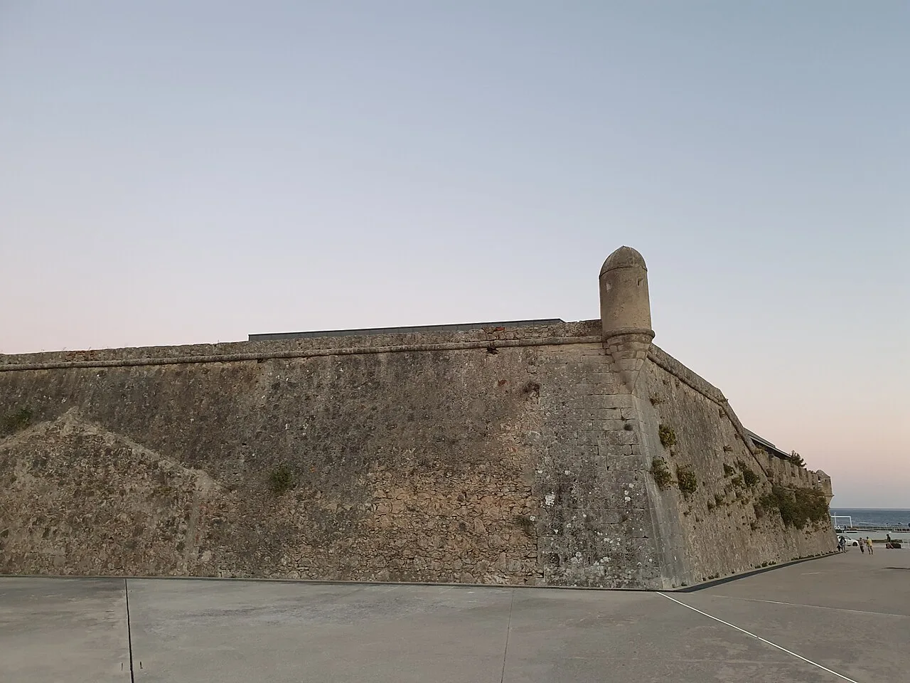 A bastion on the south-west wall of the Cidadela de Cascais.