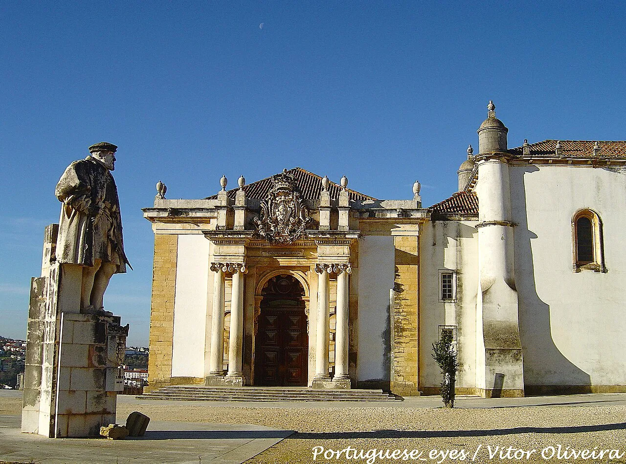 Historic buildings of the University of Coimbra.
