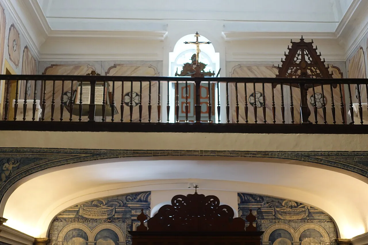 The interior of the Igreja da Misericórdia in Évora.