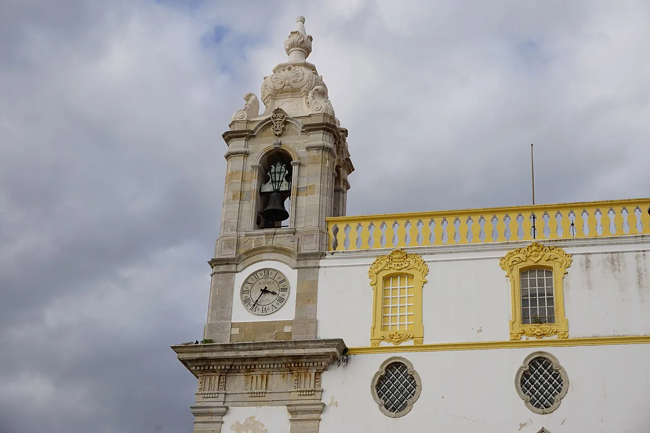 A bell tower of the Igreja do Carmo in Faro.