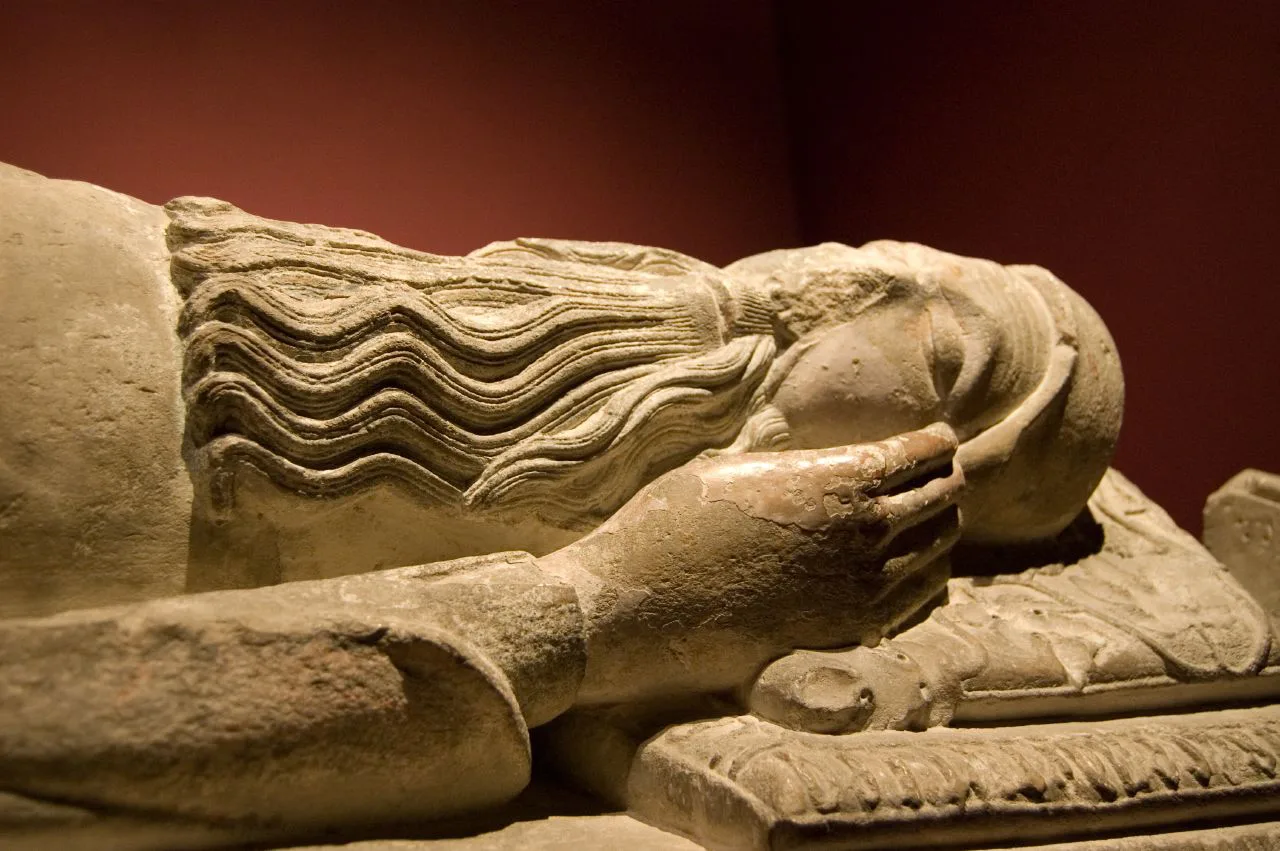 The statue of Jesse in the Alberto Sampaio Museum, Guimarães.