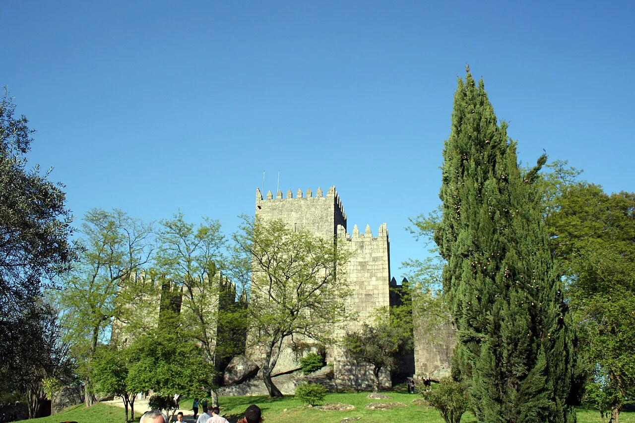 Guimarães Castle on the Sacred Hill.