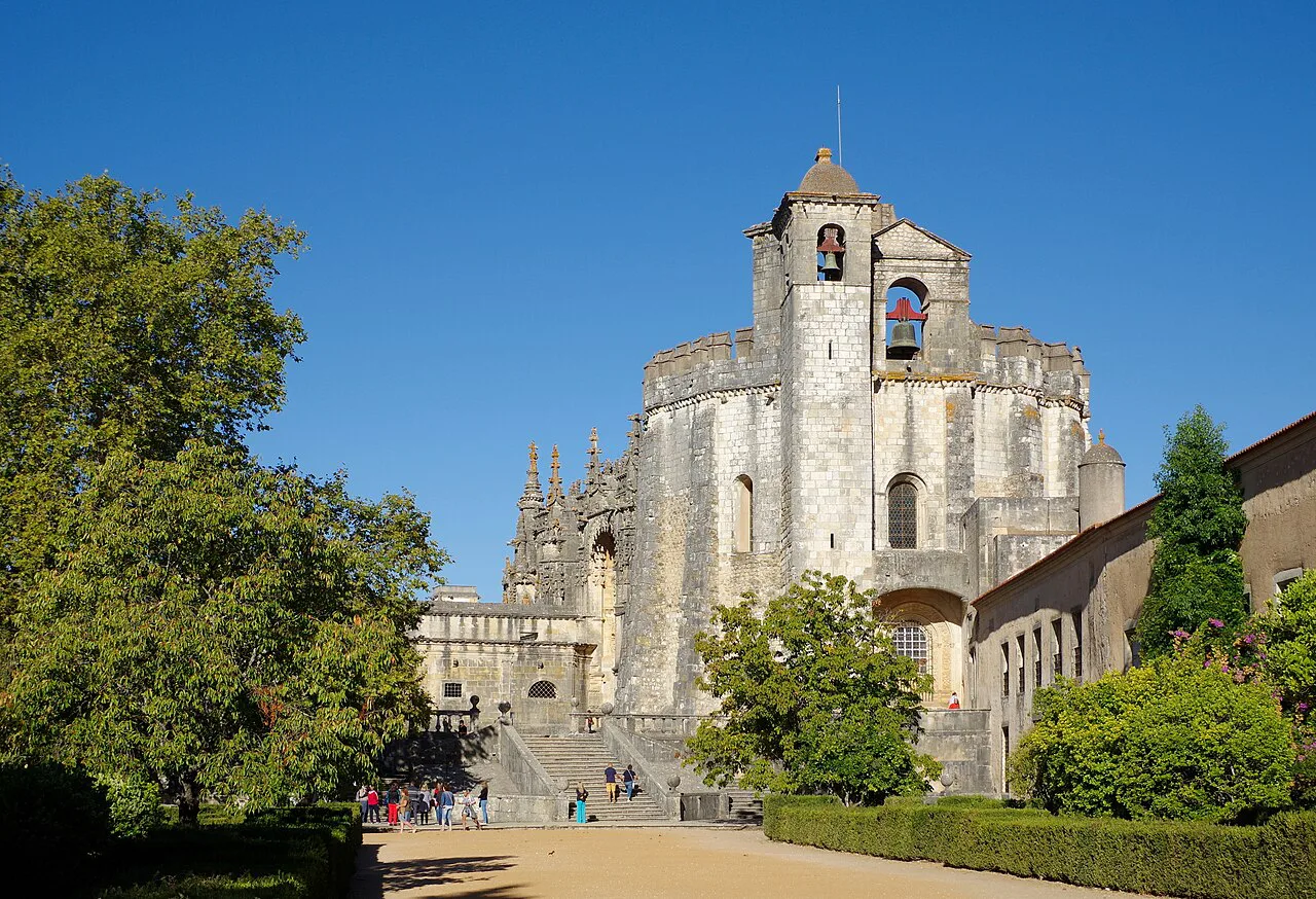 The Charola, the round church of the Convent of Christ in Tomar.
