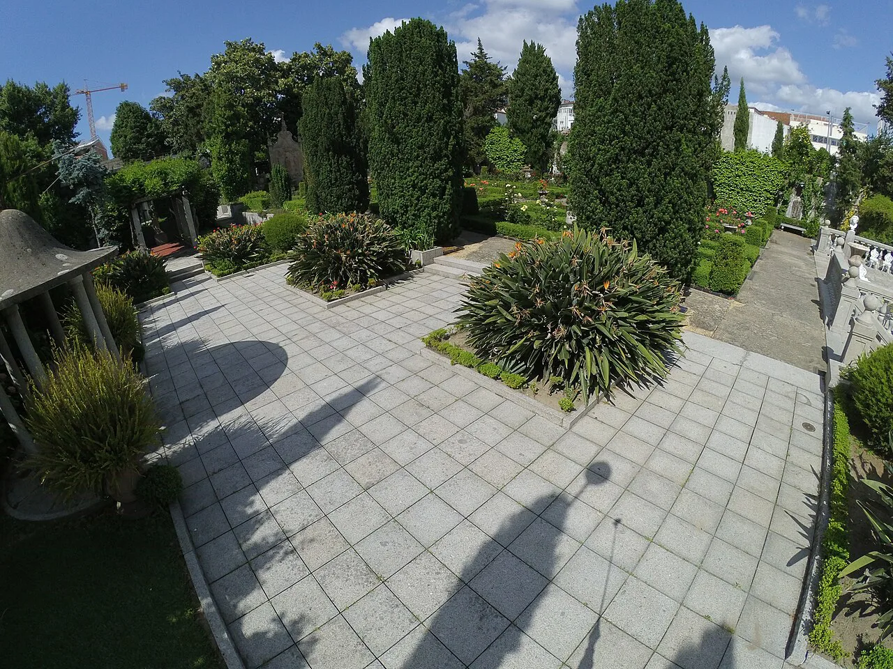 The garden of the Nogueira da Silva Museum in Braga.