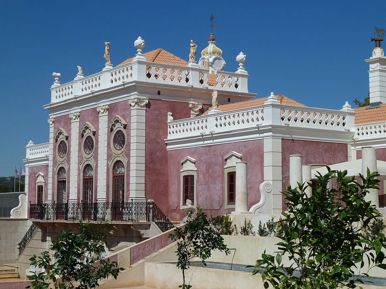 The Palácio de Estoi in the Algarve.