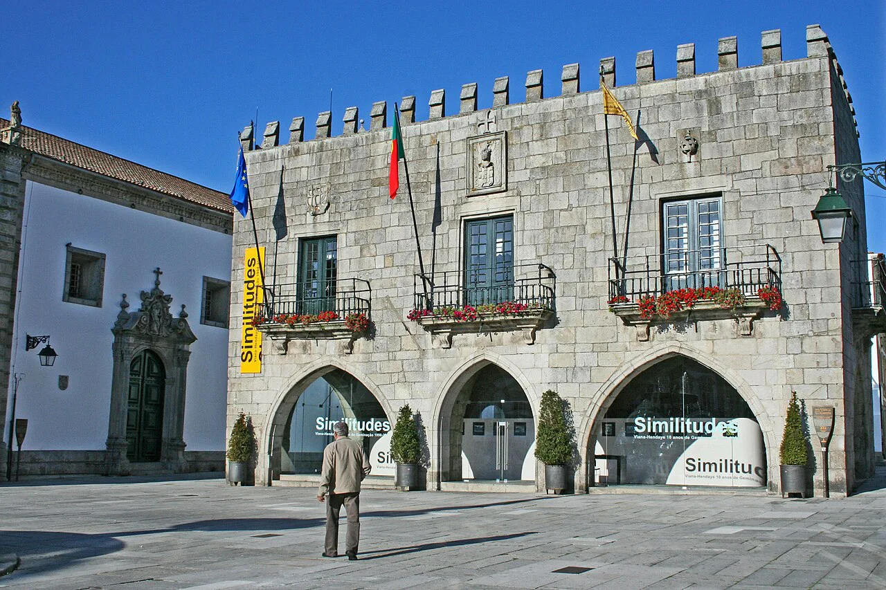 The old Paços do Concelho, the former town hall of Viana do Castelo.