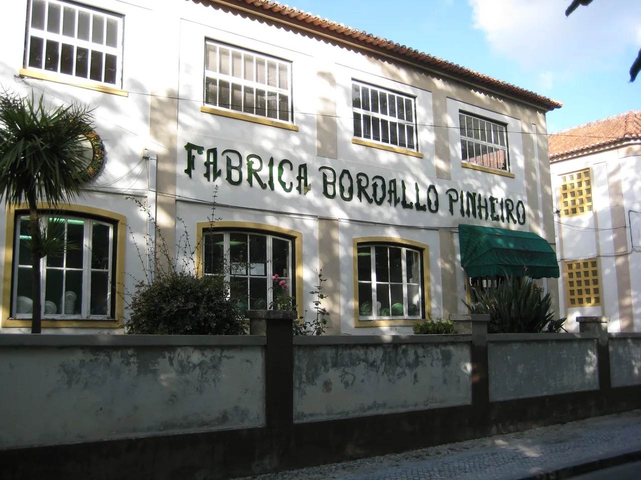 The Bordallo Pinheiro ceramics factory in Caldas da Rainha.