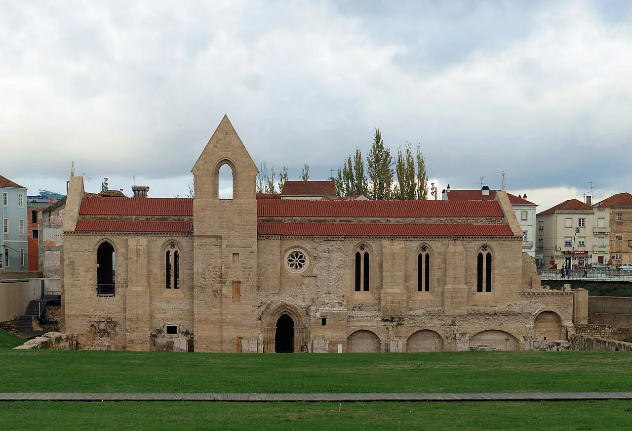 The ruins of the Monastery of Santa Clara-a-Velha in Coimbra.