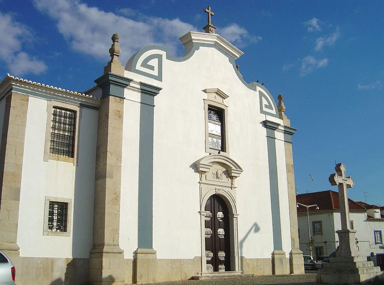 The façade of the Igreja Matriz in Ericeira.
