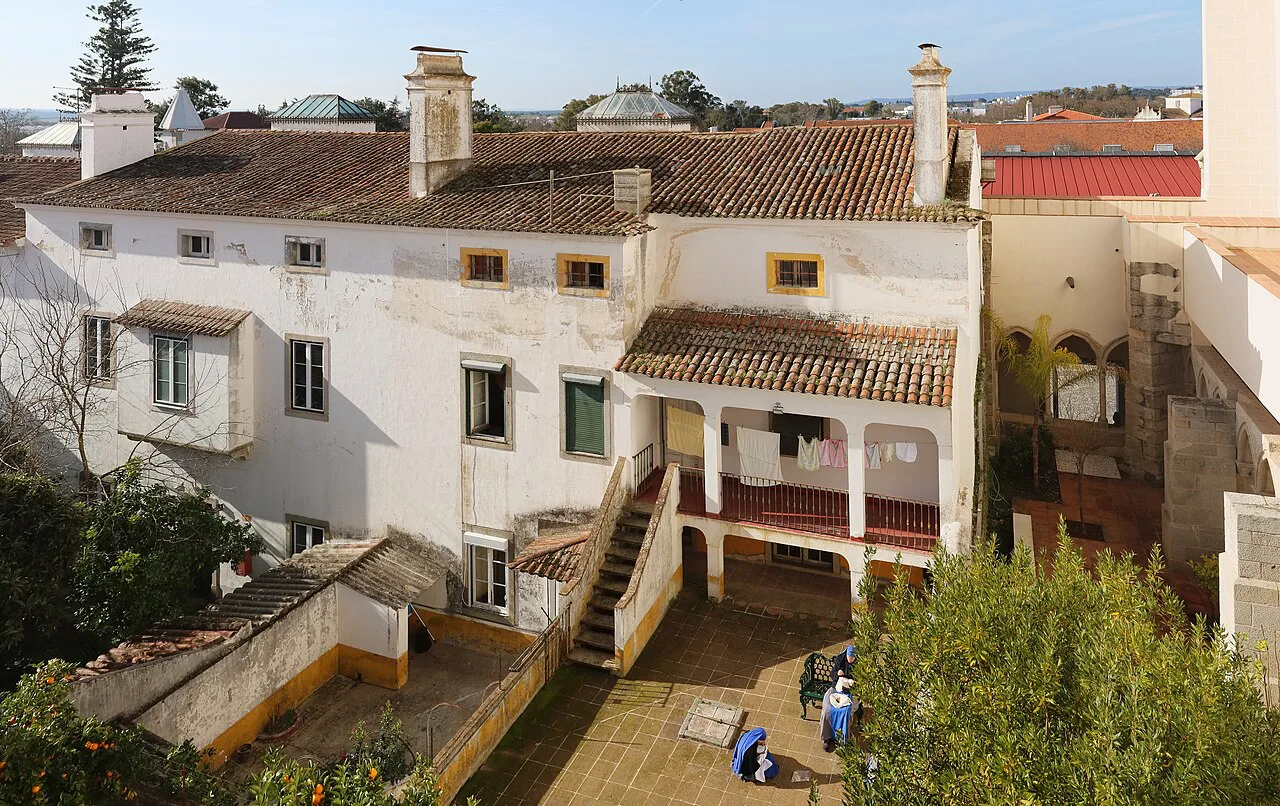 Monastery buildings beside the Igreja de São Francisco in Évora.