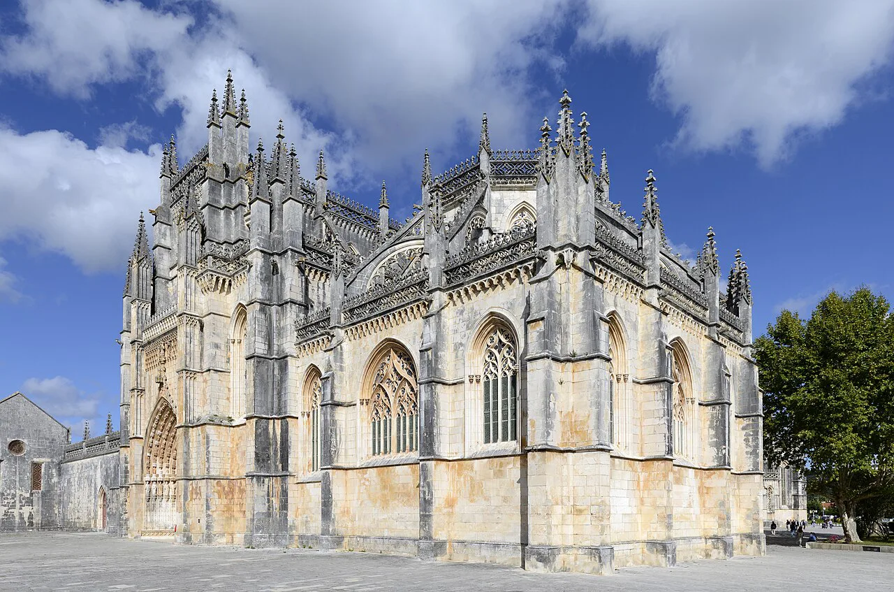 The Monastery of Batalha seen from the south-west.