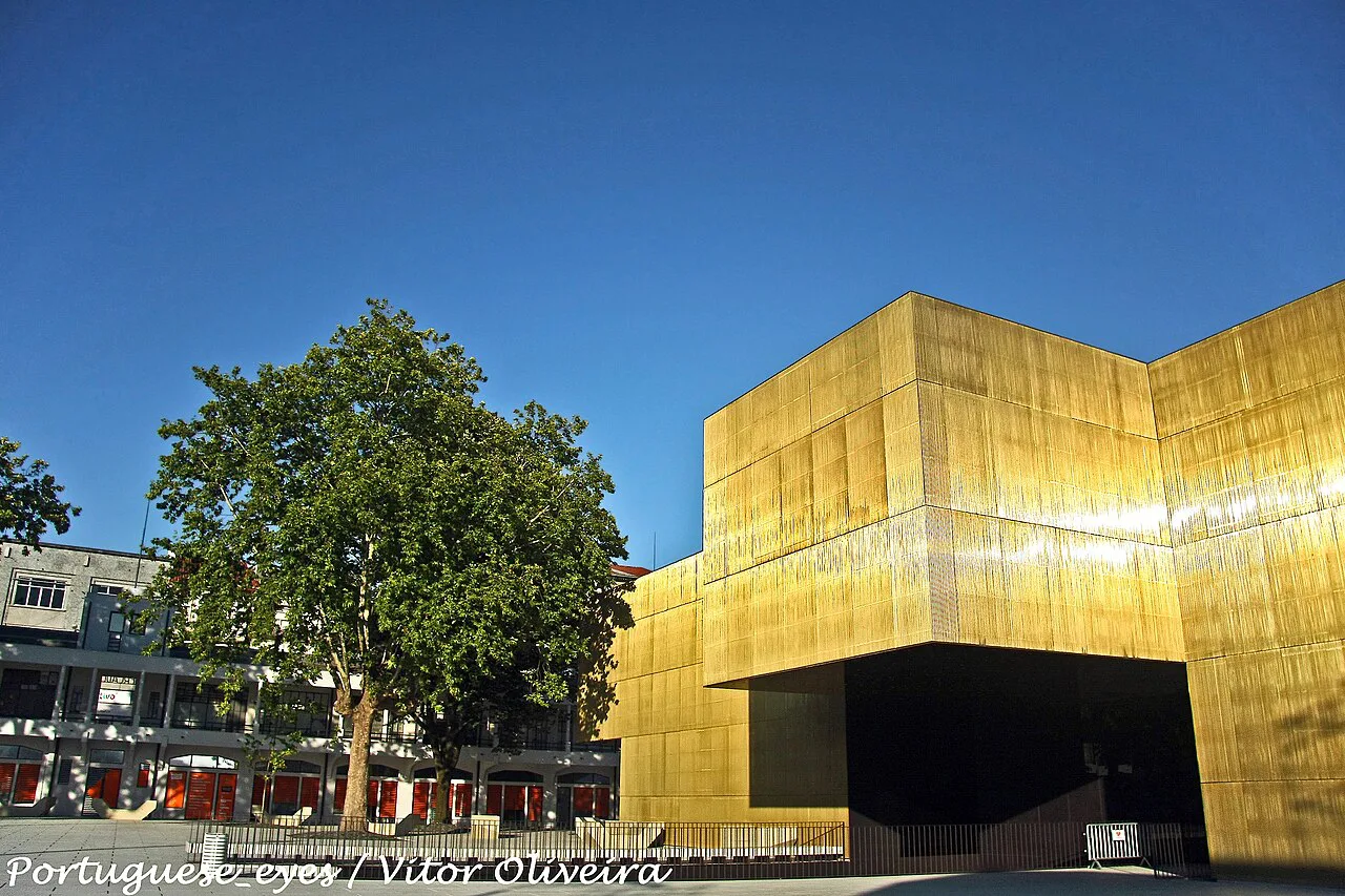 The Plataforma das Artes e da Criatividade, built on the old market site in Guimarães.
