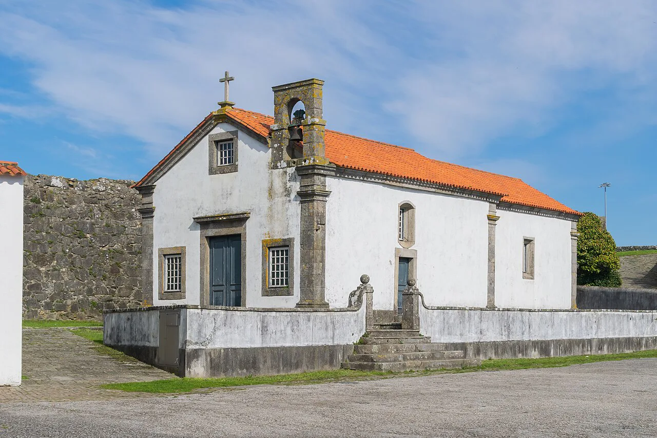 The chapel inside the Santiago da Barra fortress in Viana do Castelo.