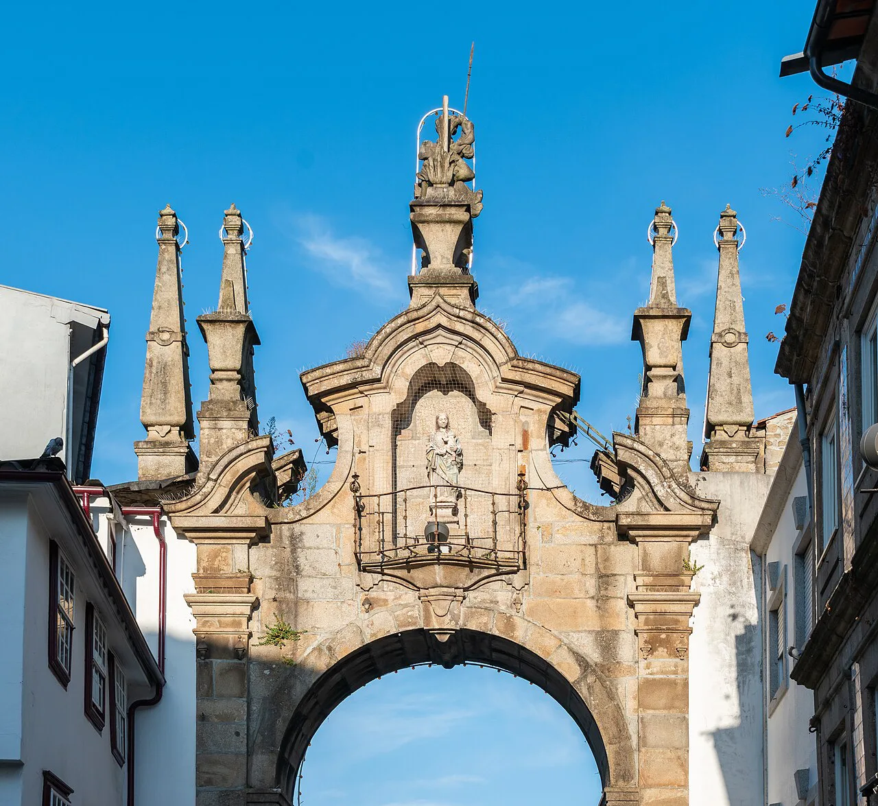 The Arco da Porta Nova in Braga.